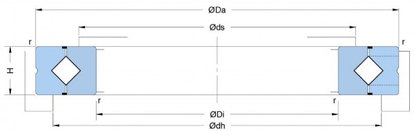 CRBH系列交叉圆柱滚子轴承